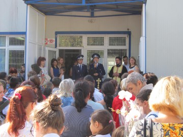 Poliţiştii, la deschiderea anului şcolar